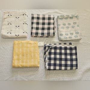Set of 5 Cotton NB Swaddle Blankets